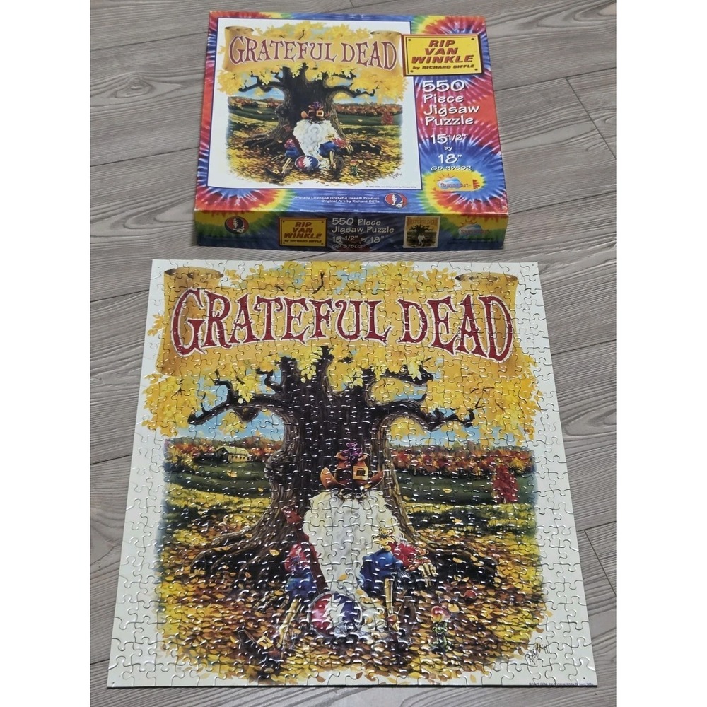 1996 SunOut, Inc Grateful Dead Rip Van Winkle Puzzle By Richard Biffle - USA
